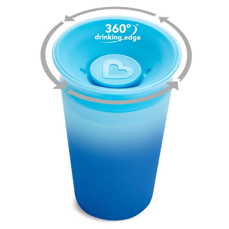 Munchkin Miracle 360 degrees Colour Changing Cup 9oz/266ml.