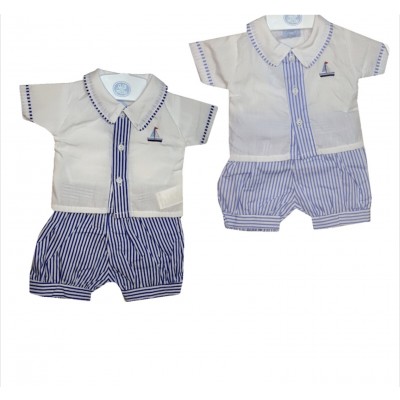 Rock A Bye Baby 2pce Baby Boys Outfit