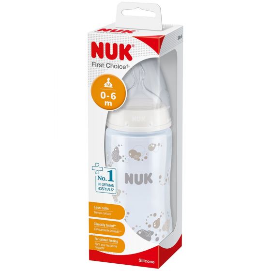 NUK first choice Feeding bottle 300ml
