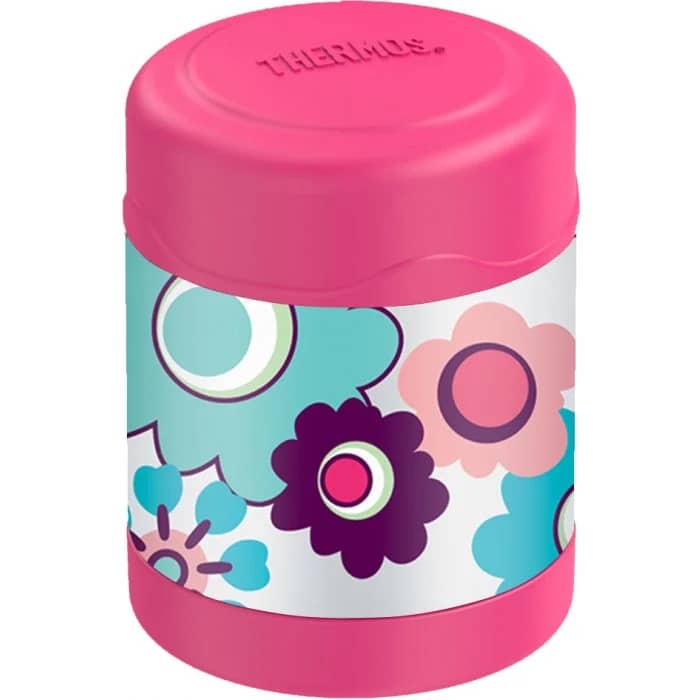 Thermos Insulated Floral Kids Food Flask 290ml