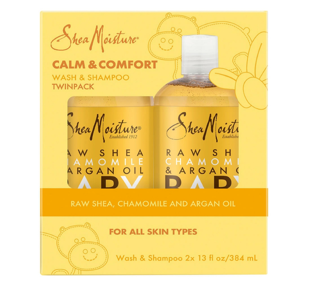 Shea Moisture Calm And Comfort Baby Wash And Shampoo 2pk