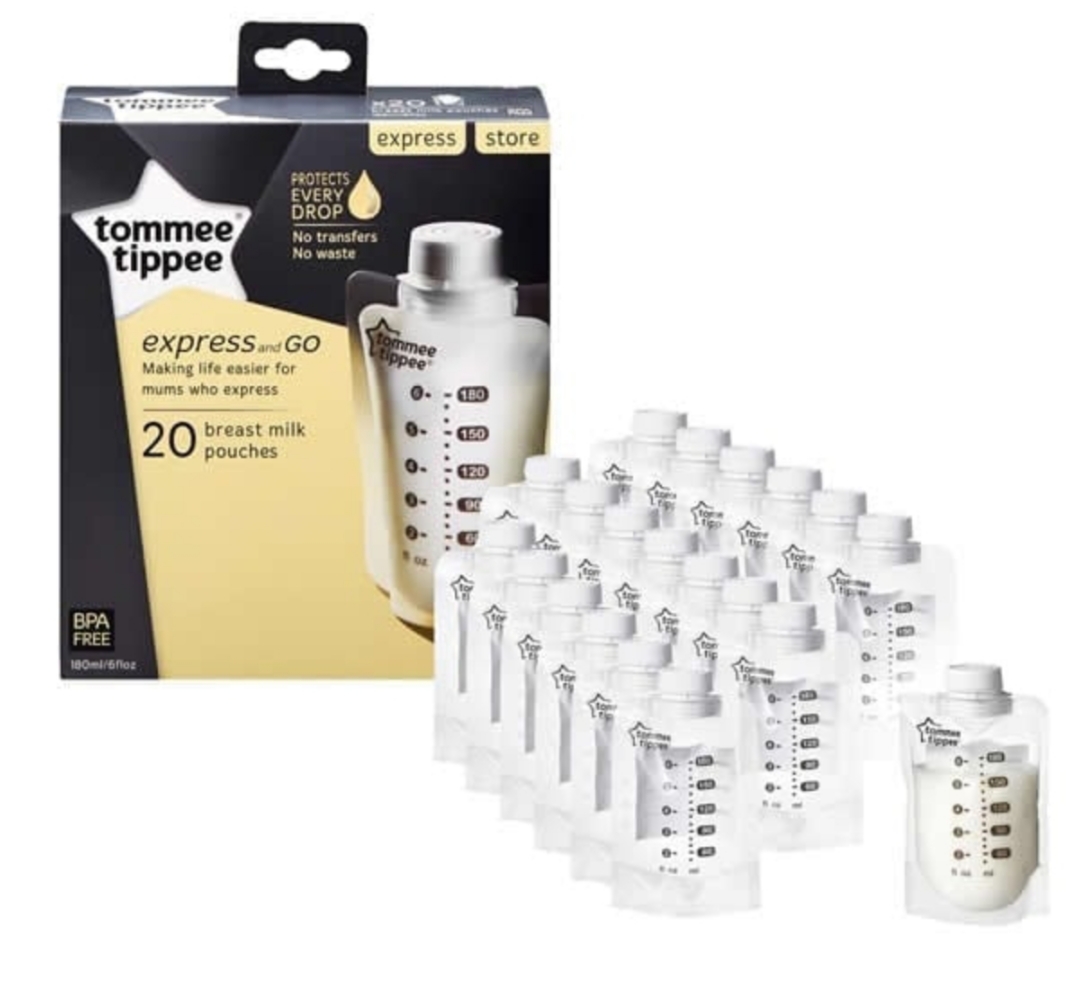Tommee Tippee 20 Breast Milk Pouches