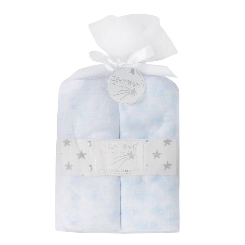 Baby Town 2pk Luxurious Cotton Baby Wrap