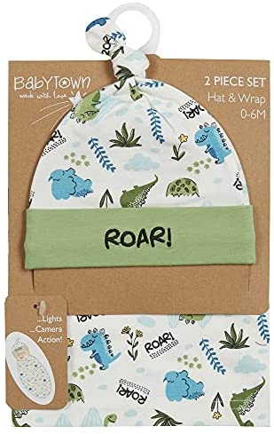 Baby Town 2pc Hat And Wrap