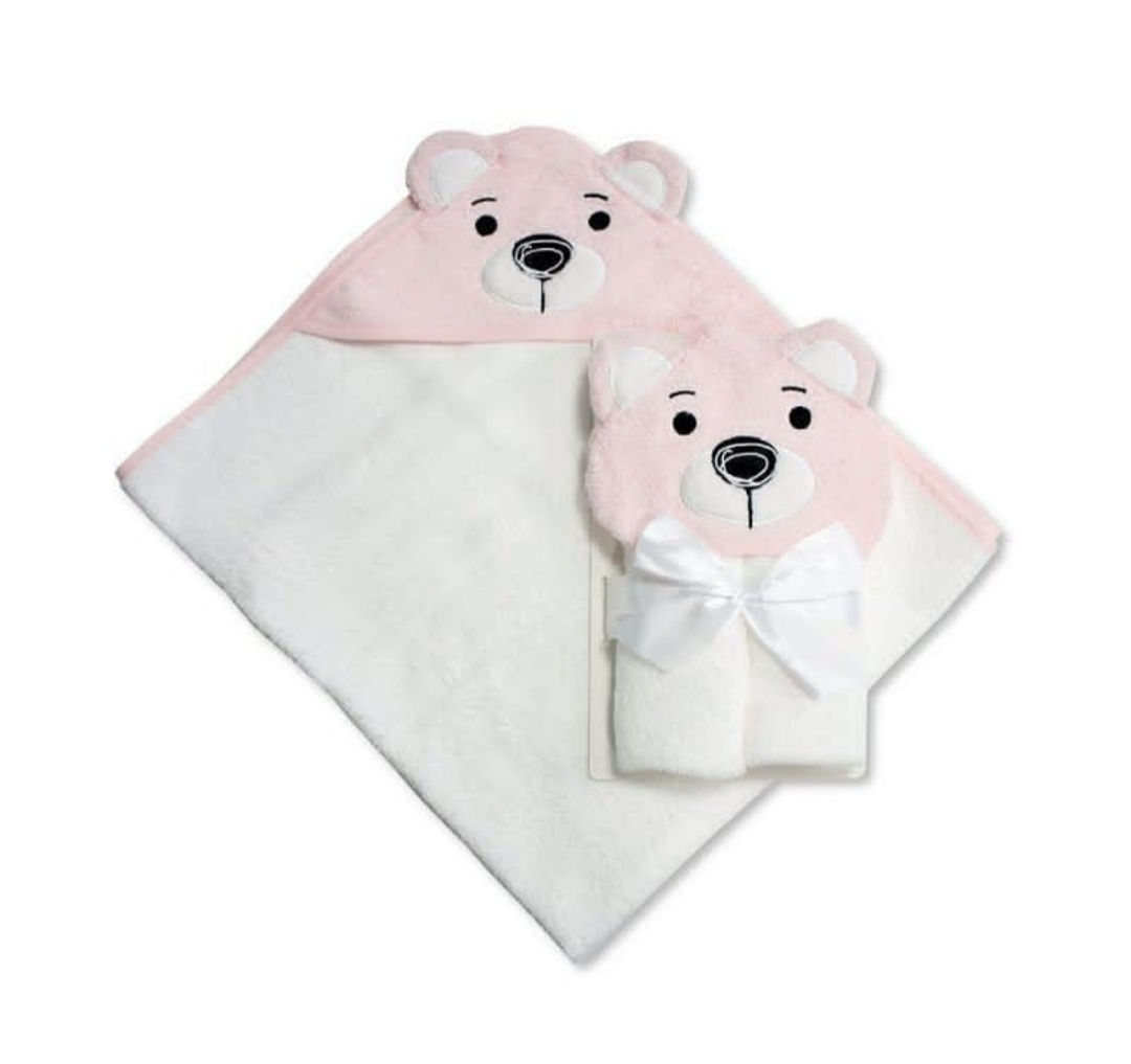 Snuggle Baby Cute Bear Hooded Towel