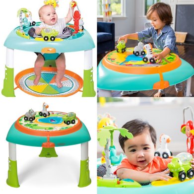 Infantino Tiny To Toddler 3n1 Sit, Spin And Stand Entertainer And Activity Centre