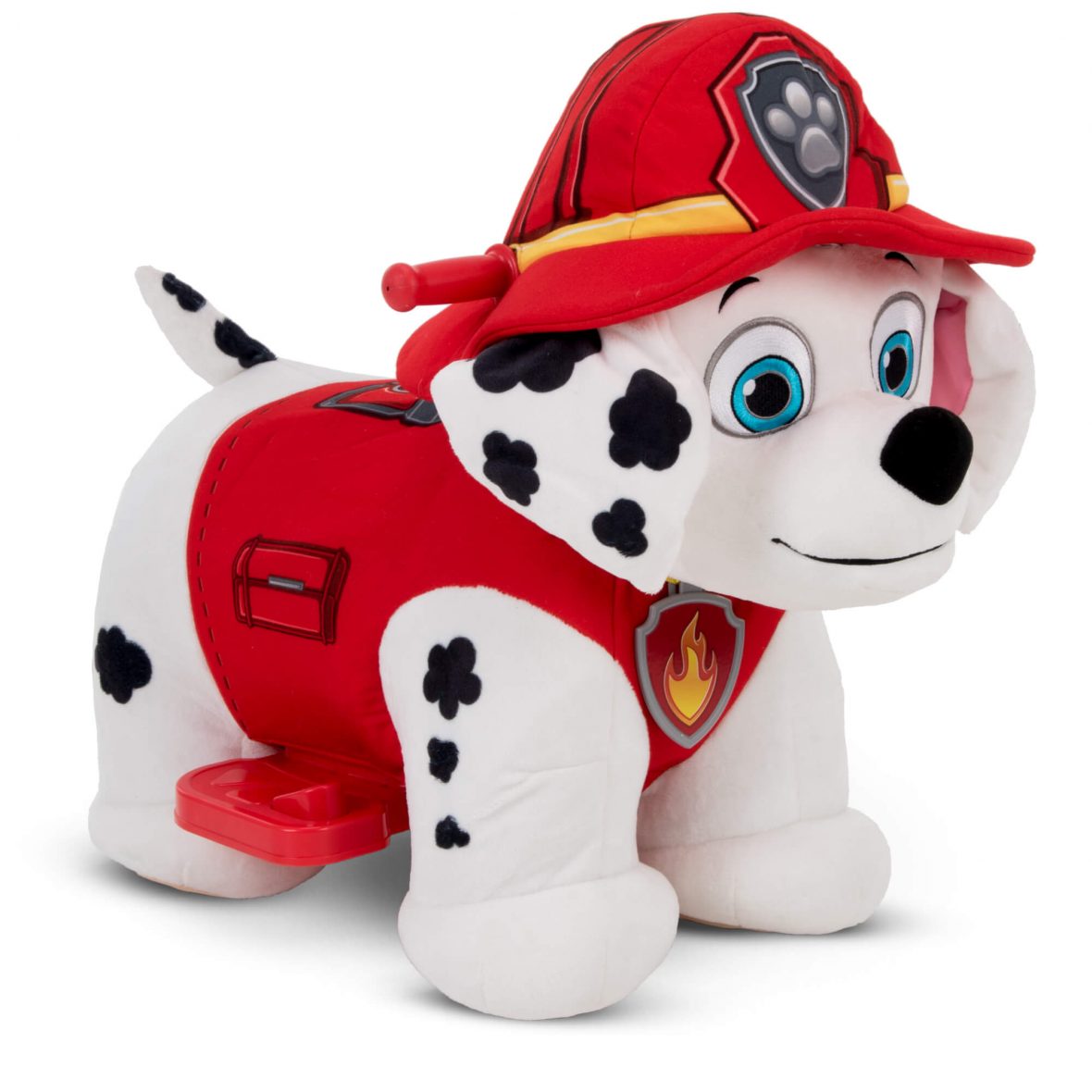 New Jr. Paw Patrol 6V Plush Ride on – Marshal