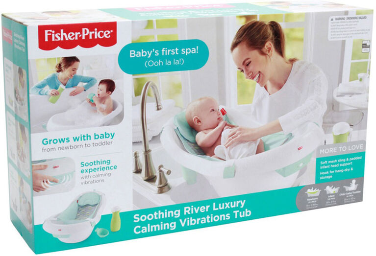 Fisher-Price Soothing River Calming Vibrations Tub