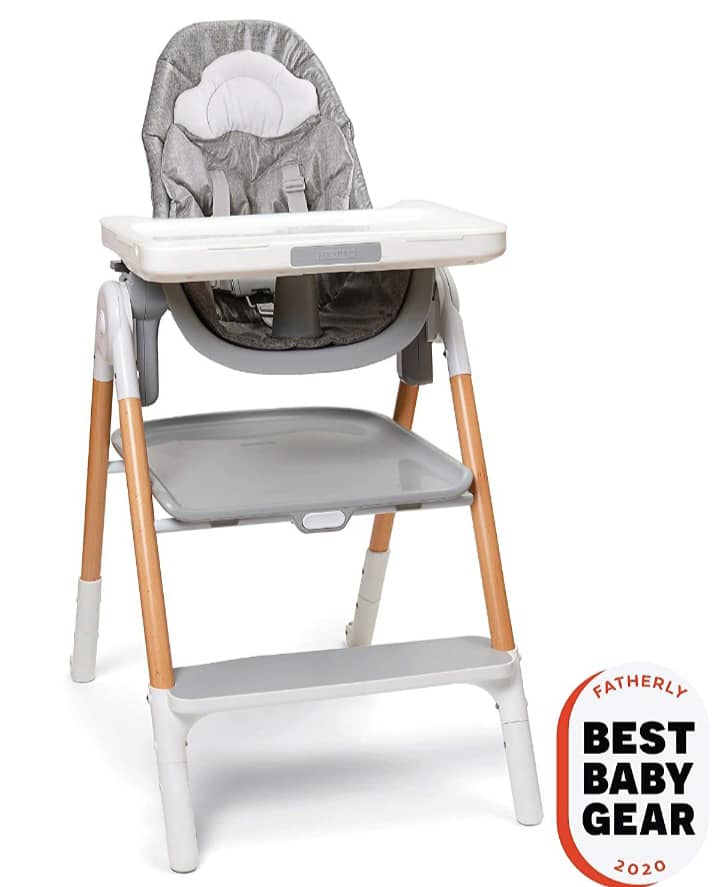 Skip Hop 2 in 1 Convertible High Chair Sit-to-Step