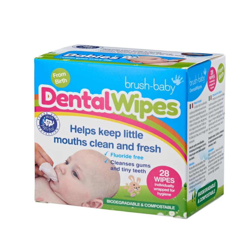Brush Baby Dental Wipes 28pcs